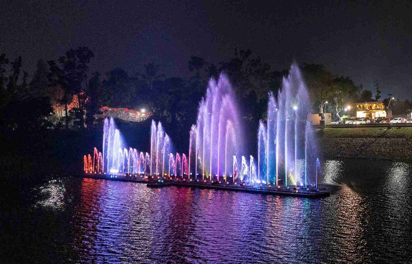 蘭潭音樂噴泉